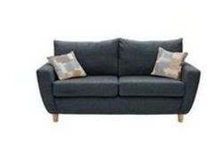 Heart of House Colby Large Fabric Sofa - Charcoal